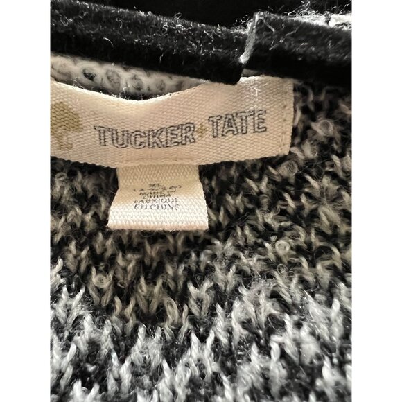 Tucker & Tate Grey & Black Aztec Design Cardigan - Size XL - Picture 9 of 10